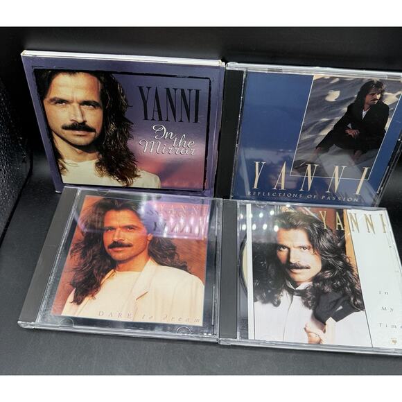 4 Vintage Music CDs By YANNI On The Mirror & More Excellent Condition! D - Picture 1 of 5
